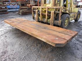 Floorplate 1490 x 4750 x 125 mm, Lastafels & Vloerplaten & T-Gleufplaten & Vlakke platen