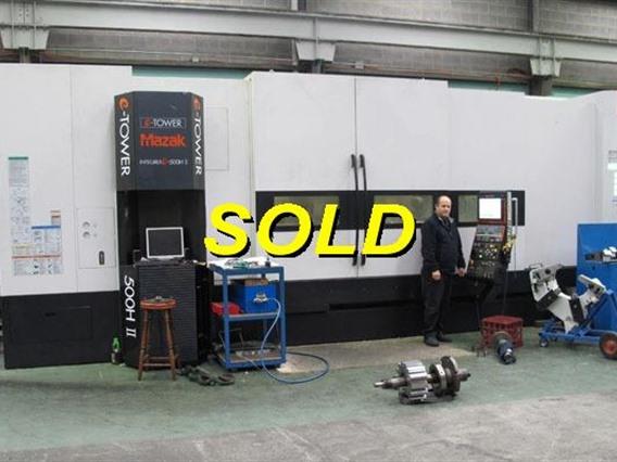 Mazak Integrex E-500H II E-Tower Ø 820 x 3050 mm