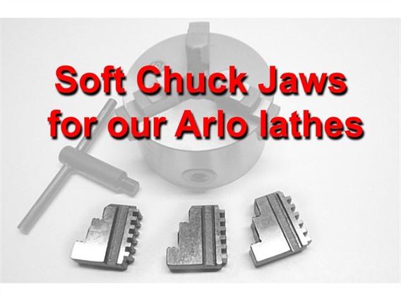 Soft Chuck Jaws for Arlo lathes