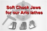 Soft Chuck Jaws for Arlo lathes