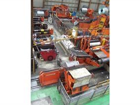 Soenen heavy duty slitting 1600 x 5 mm, Lignes de deroulage + / ou profilages