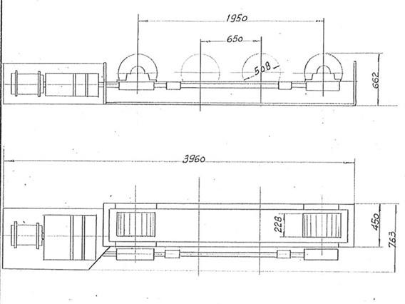 Saf turning gear 40 ton