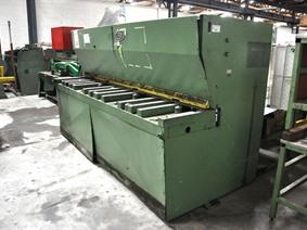 Fasti 3100 x 6 mm CNC, Hydraulic guillotine shears