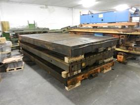 Floorplate 5600 x 2600 x 340 mm, Tables & Floorplates