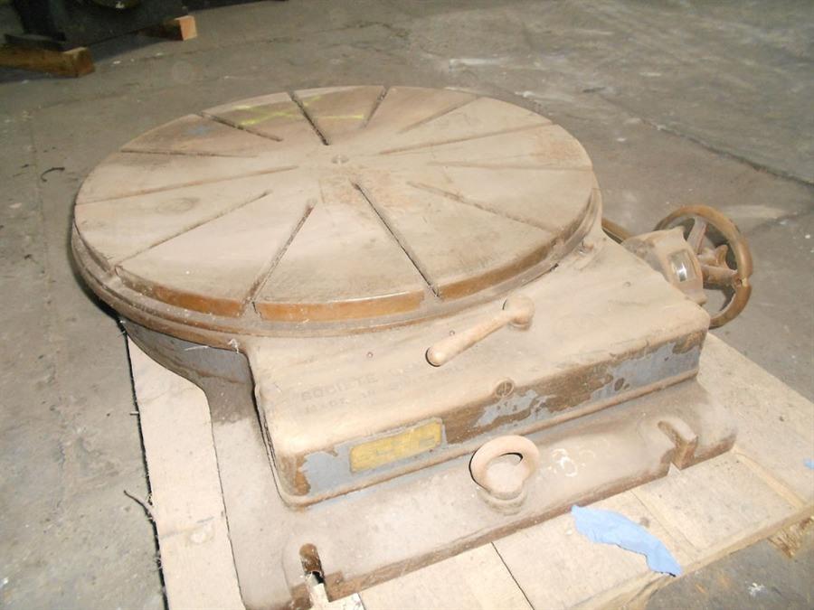 Turning table Ø 800 mm Rotary tables, N° 7859