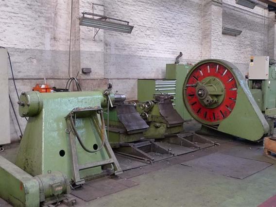 Scharmann Rheydt train railwheel lathe