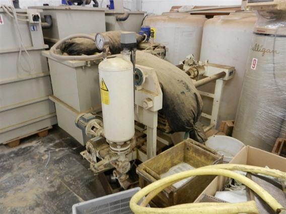 Unused water purification for chroming installation