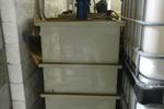 Unused water purification for chroming installation