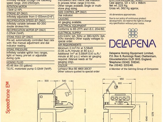 Delapena Speedhone E