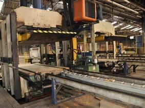 Valette panel press 410 ton, H-frame presses