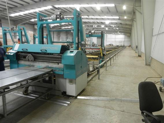 E-vunture Centurio decoiling/cut to length line 1250 x 1,25 mm