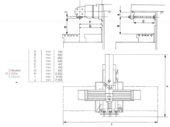 Gambin 100M X: 1000 - Y: 400 - Z: 580mm