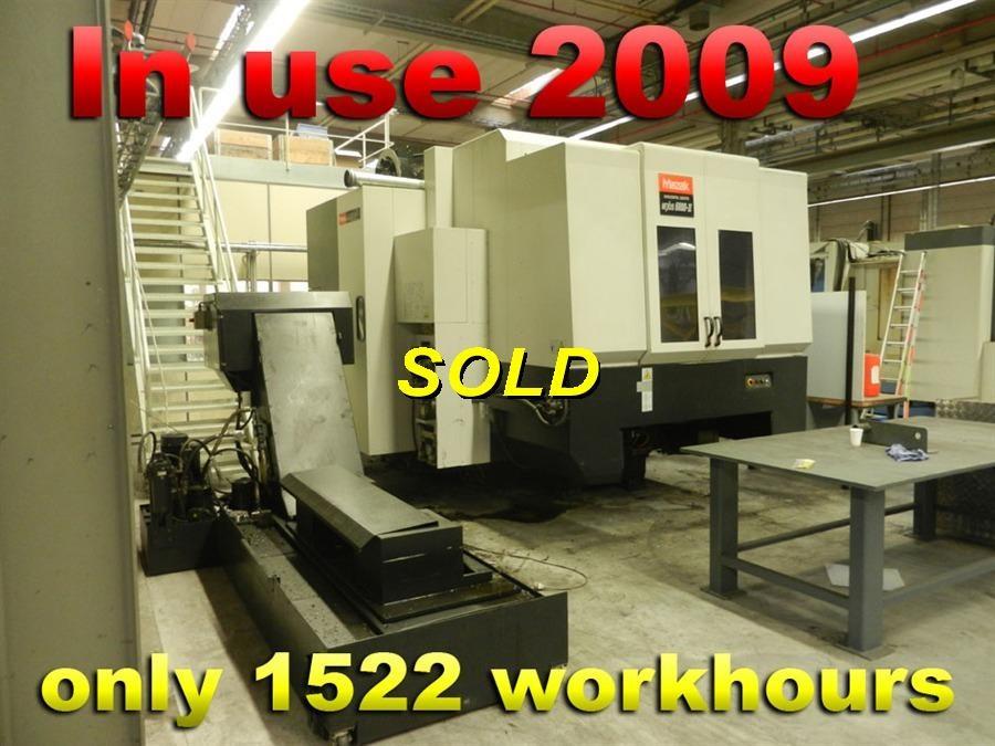 Used Horizontal machining centers Mazak Nexus 6800 II X