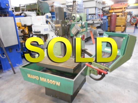 Maho MH 500W X:500 - Y:380 - Z:350 mm CNC