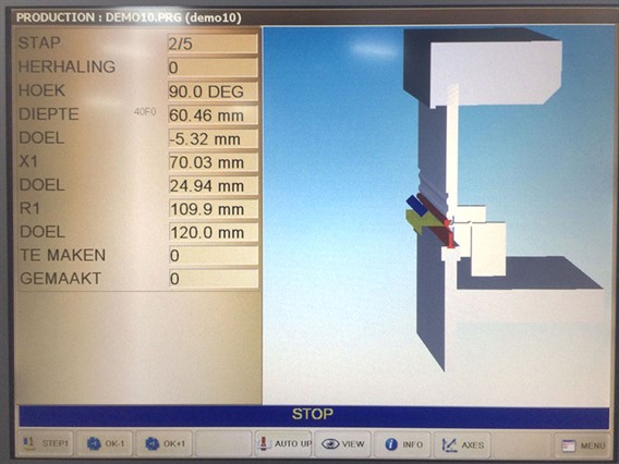 LVD PPEB-EQ 80 ton x 2500 mm CNC