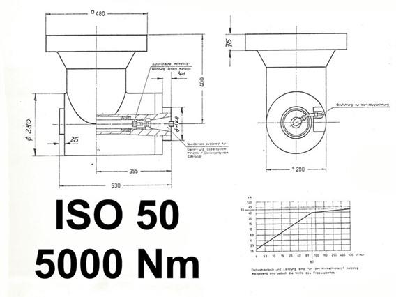 Waldrich-Coburg millinghead ISO 50