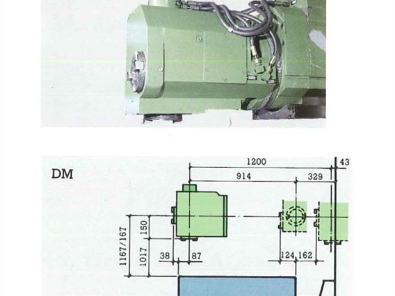 Correa A25/25 X: 2500 - Y: 1200 - Z: 1000 mm