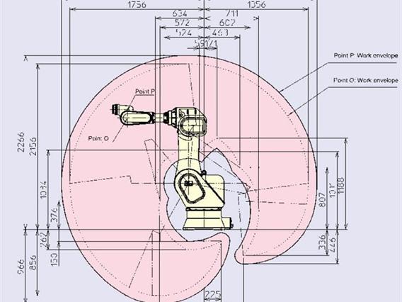 Panasonic VR032 6 axis robot + 4 welding stations