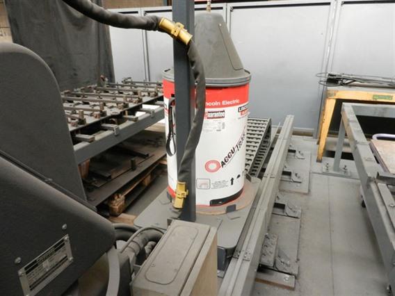 Panasonic VR032 6 axis robot + 4 welding stations