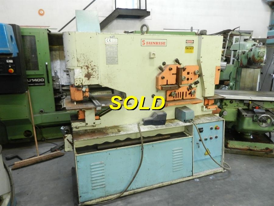 D'Occasion Machines a poinconner & estamper pour tole legere, Sunrise