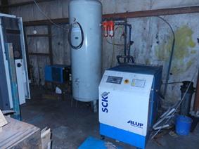 Alup SCK 42-8 screwcompressor + dryer, Aggregate / Kompressoren