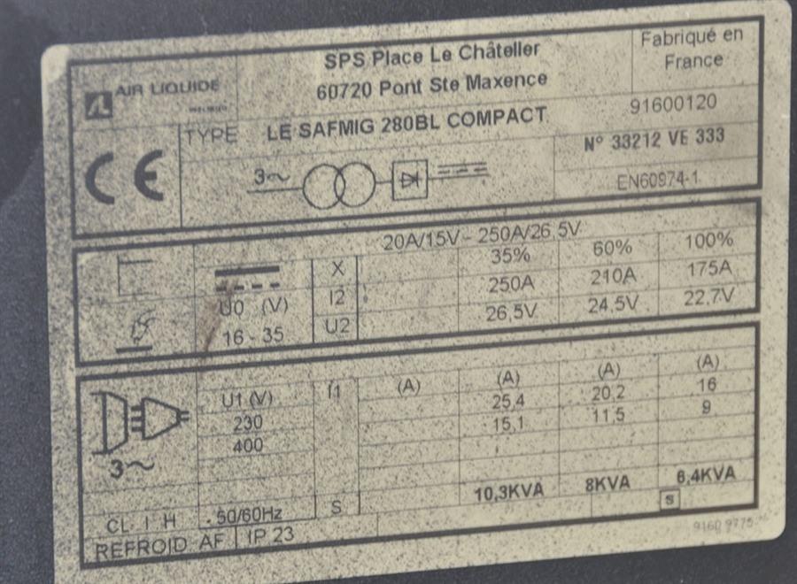 RÉPARATION CARTE ELEKTRA Beckum appareils de soudage transformateurs