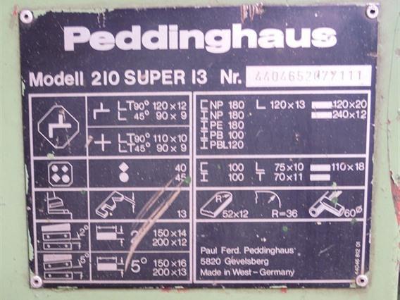 Peddinghaus 210 Super 13 - 60 ton