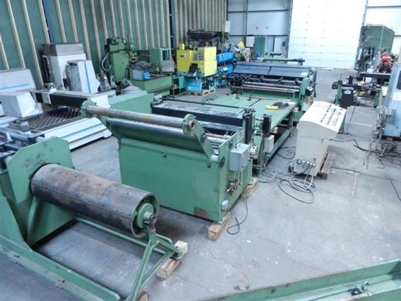 Gabella cut to length/slitting line 1550 x 2 mm CNC