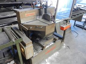 Elumatec table saw, Sierras de fresa lenta circulares y abrasivas