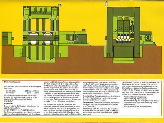 Arku/Kohler part straightener 2000 x 40 mm CNC