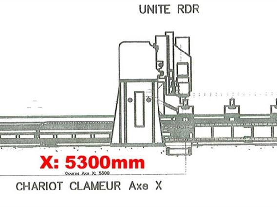 Armo heavy duty drill/tap 7800 x 2200 mm CNC