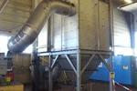 Fluidized sand bed thermal cleaning