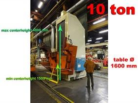 Silvestrini welding manipulator 10 ton, Schweissrolstellungen - Positioners - Schweisskrane & Schweiissdrehtische