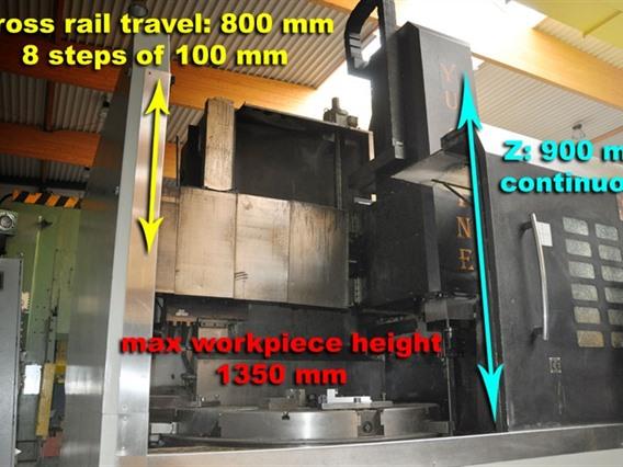 VTL dia 2100 x 1350 mm CNC