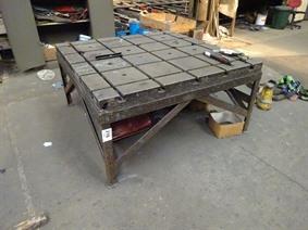 Welding table 1500 x 1500 x 750 mm, Lastafels & Vloerplaten & T-Gleufplaten & Vlakke platen
