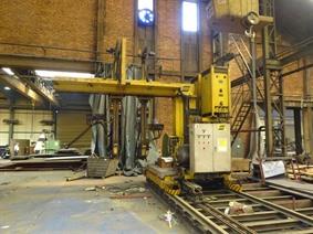 Esab welding crane for composite beams, Turning gears - Positioners - Welding dericks & -pinchtables