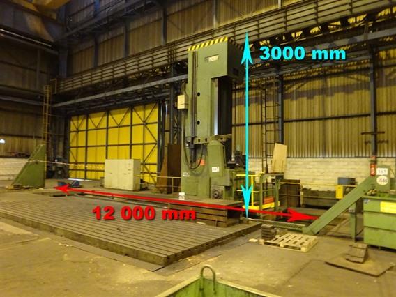 Defum WHB 150 X: 12 000 - Y: 3000 - Z: 1200 mm CNC
