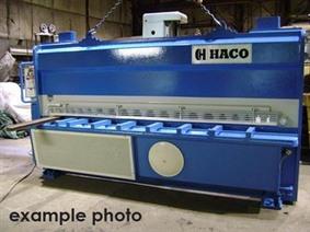 Haco HSLX 3100 x 13 mm CNC, Hydrauliczne nożyce gilotynowe
