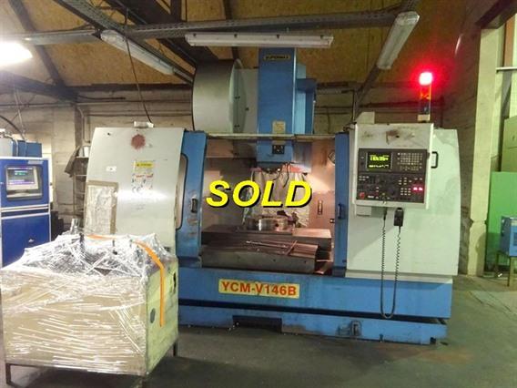 YCM Supermax V146B X: 1400 - Y: 620 - Z: 630mm CNC