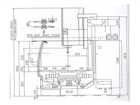 YCM Supermax V146B X: 1400 - Y: 620 - Z: 630mm CNC