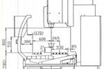 YCM Supermax 1100A X: 1100 - Y: 600 - Z: 630mm CNC