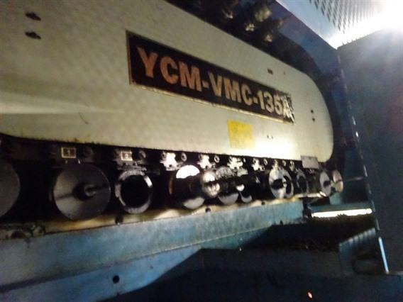 YCM Supermax VMC 135A X: 1350 - Y: 700 - Z: 700mm CNC