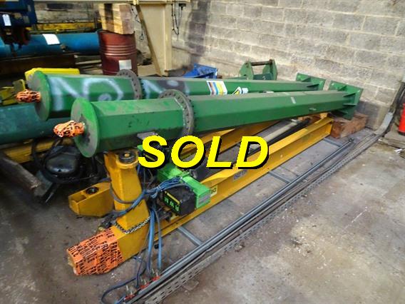 Green Jib Crane 250 kg