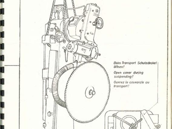Wagner LT sawblade grinder
