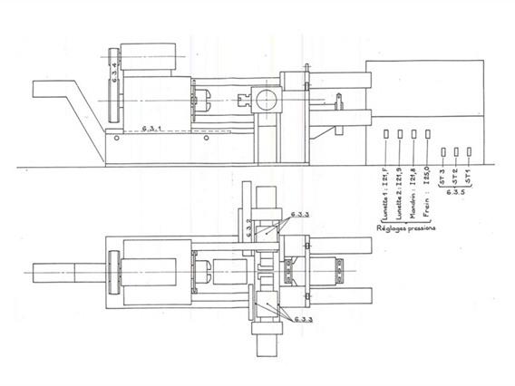 SMFI Inter Hydro CNC friction welding lathe