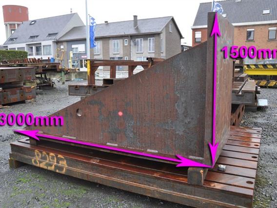 Clamping bracket 3000 x 1500 x 1200 mm