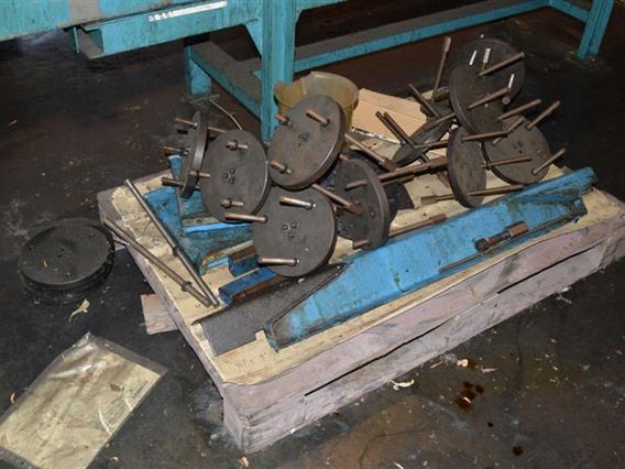 Press for rolls/tubes 100 ton