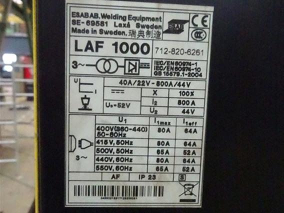 Esab Weldingcrane for composite beams/tanks