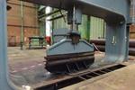 Bakker 500 ton Dish end forming press