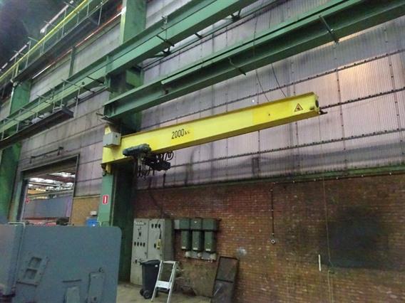 Demag jib crane 2 ton